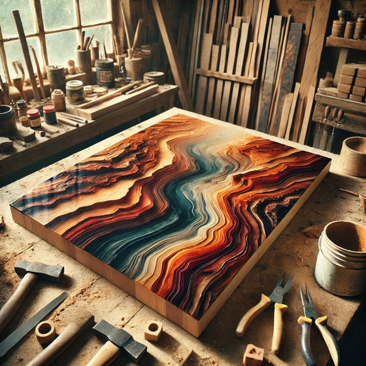 Zestaw Epidian DECO 5kg + utwardzacz 2kg - gotowy 2-składnikowy system dekoracyjnej żywicy