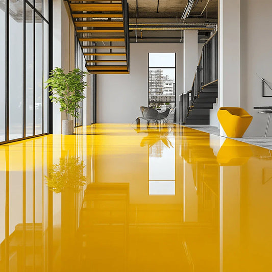 Żywica podłogowa epoksydowa cienkowarstwowa Epidian Floor C1 - RAL 1023 – trwałość i elegancja twojej podłogi