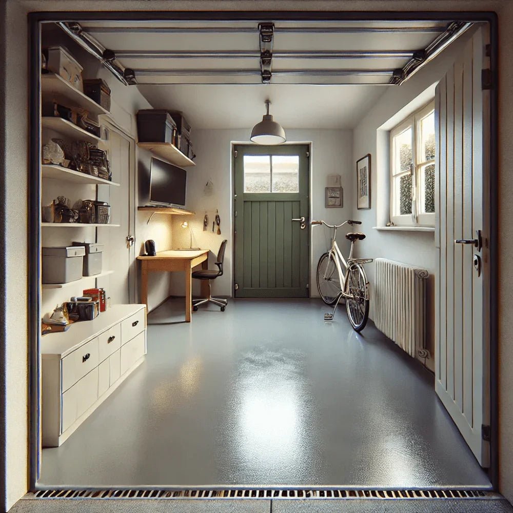 Żywica podłogowa epoksydowa Epidian Floor S1 – RAL 7003 - samopoziomująca, perfekcyjna podłoga dla wymagających - Gaz - Bud Pro