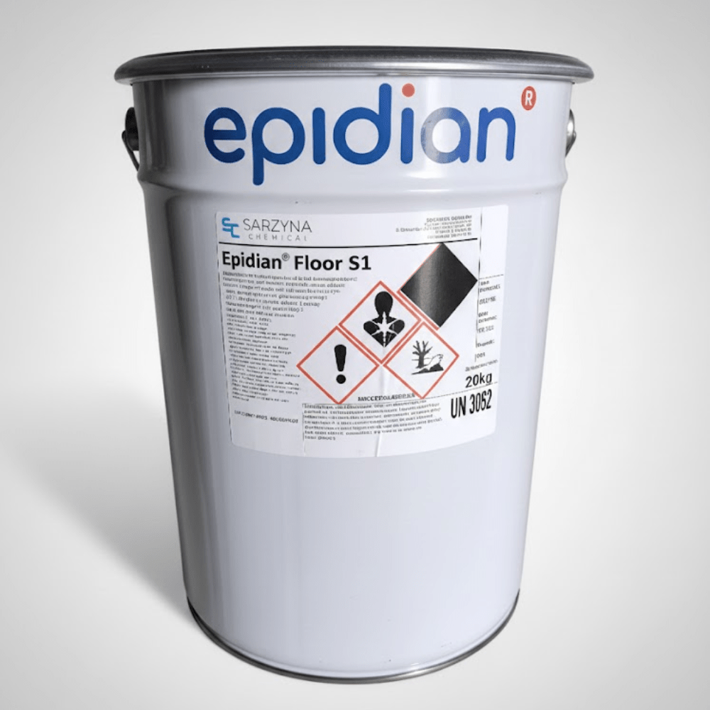 Żywica podłogowa epoksydowa Epidian Floor S1 – RAL 9005 - samopoziomująca, perfekcyjna podłoga dla wymagających - Gaz - Bud Pro