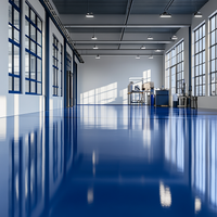 Żywica podłogowa epoksydowa Epidian Floor S1 – RAL 5017 - samopoziomująca, perfekcyjna podłoga dla wymagających