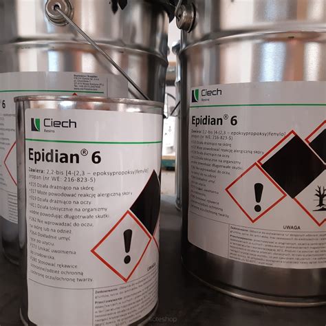 Epidian 6 – żywica epoksydowa do tworzenia klejów, laminatów i mas wypełniających - Gaz - Bud Pro
