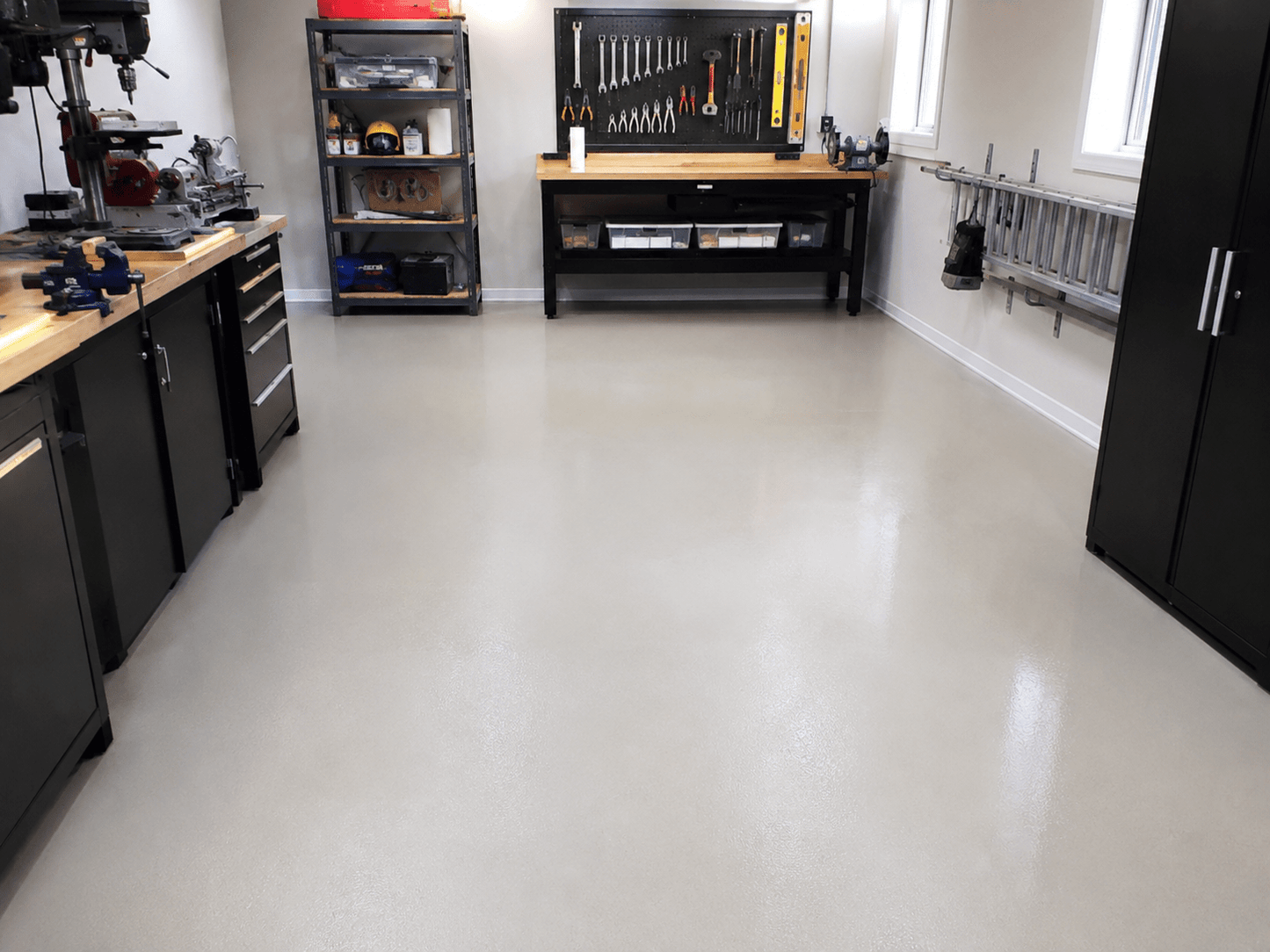 GB FLOOR PAS C - poliasparginowa żywica podłogowa PREMIUM, UV odporna - 15 kg (gotowy zestaw A+B na 30 metrów) - Gaz-Bud Pro