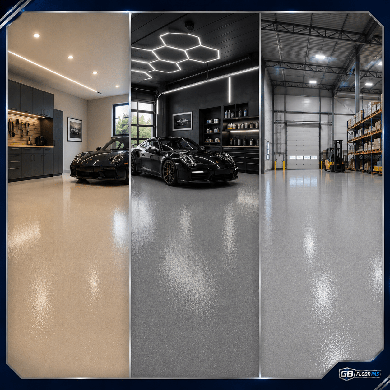 GB FLOOR PAS C - poliasparginowa żywica podłogowa PREMIUM, UV odporna - 15 kg (gotowy zestaw A+B na 30 metrów) - Gaz-Bud Pro