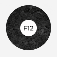 Płatki akrylowe Sarzyna F12 - czarne 1 kg - Gaz - Bud Pro