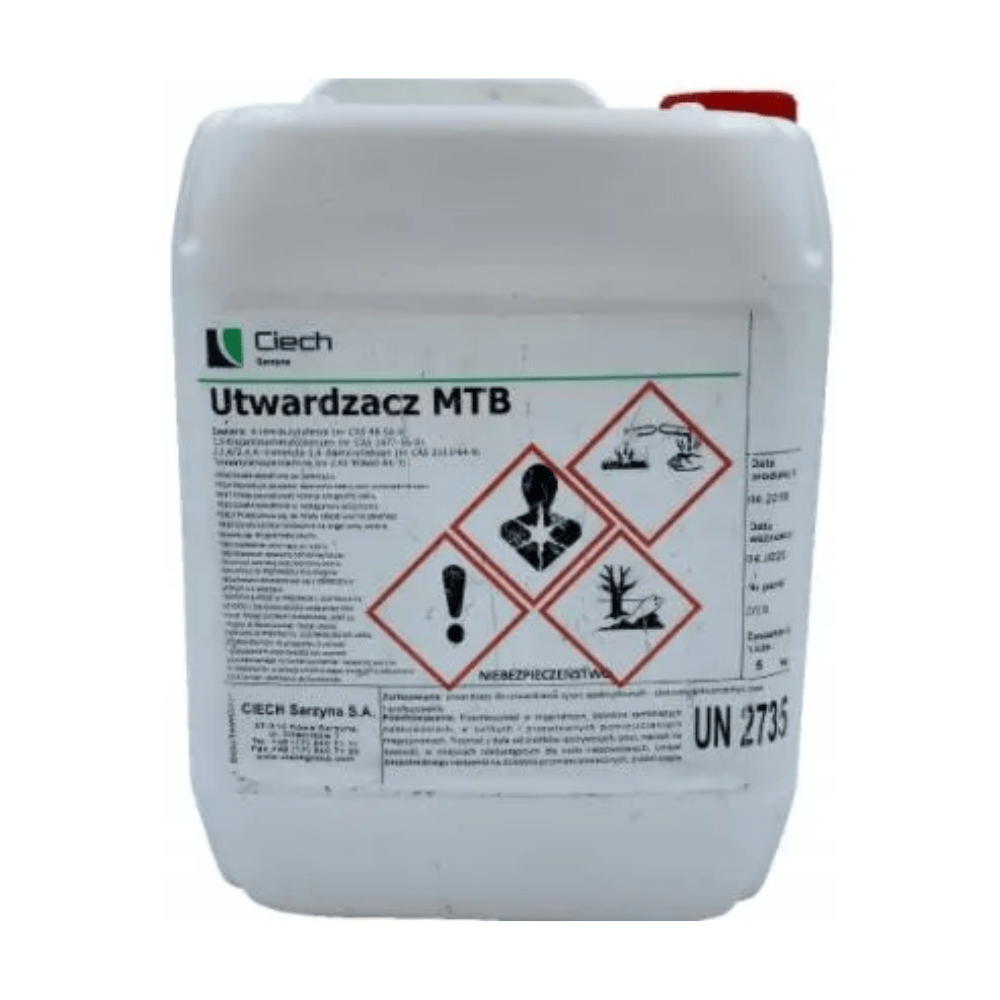 Utwardzacz Sarzyna MTB - Szybki i niskotemperaturowy do systemów epoksydowych - Gaz - Bud Pro