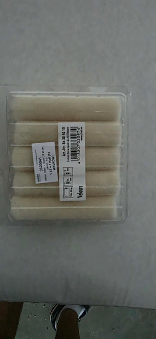 Wałki malarskie welurowe Velours 10 cm – komplet 10 szt. - Gaz-Bud Pro