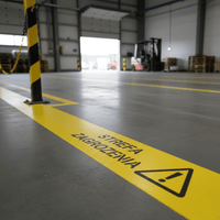 Żywica podłogowa epoksydowa cienkowarstwowa Epidian Floor C1 - RAL 1023 – trwałość i elegancja twojej podłogi - Gaz - Bud Pro