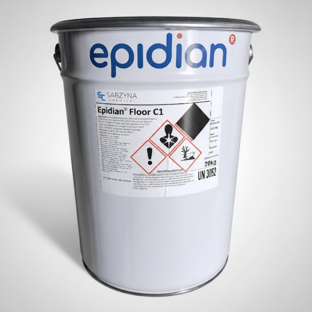 Żywica podłogowa epoksydowa cienkowarstwowa Epidian Floor C1 - RAL 9005 – trwałość i elegancja twojej podłog - Gaz - Bud Pro