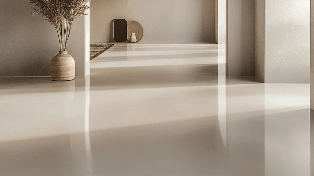 Żywica podłogowa epoksydowa Epidian Floor S1 – RAL 1015 - samopoziomująca, perfekcyjna podłoga dla wymagających - Gaz - Bud Pro