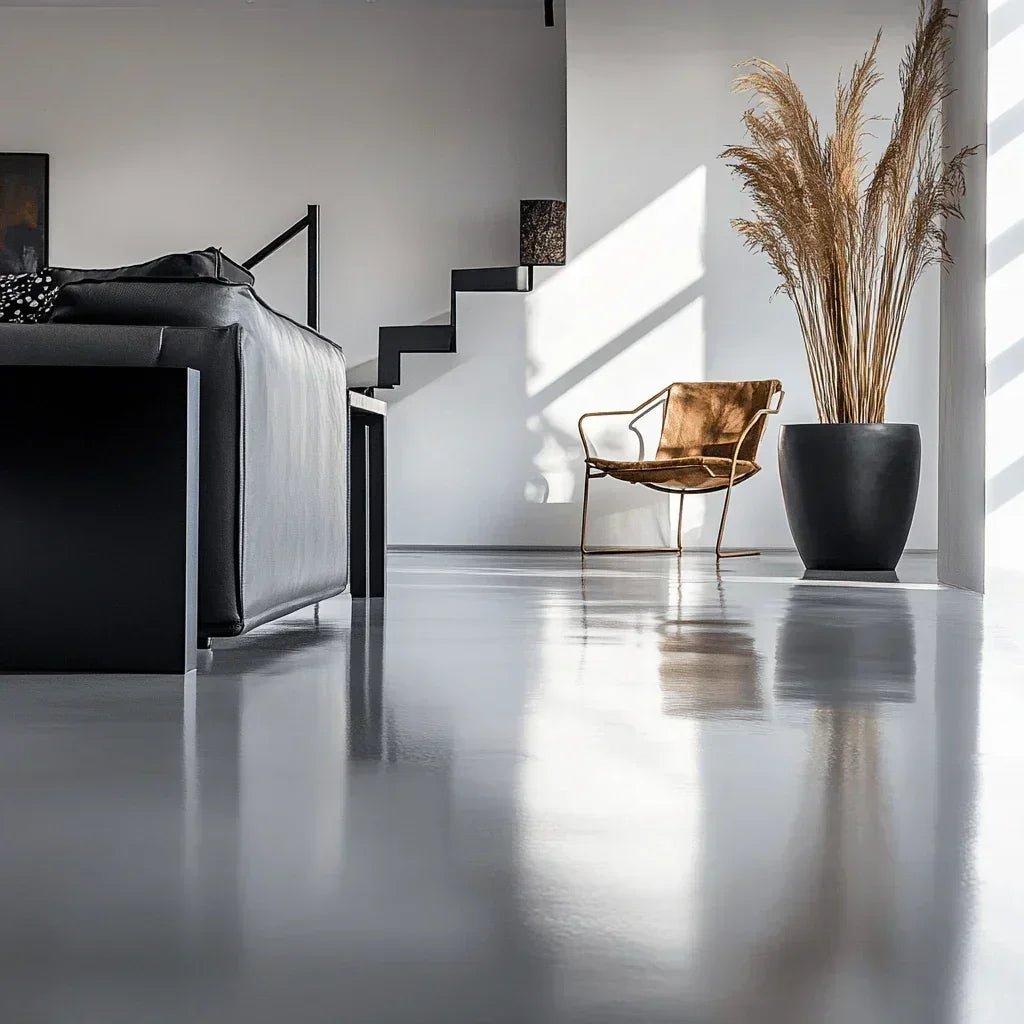 Żywica podłogowa epoksydowa Epidian Floor S1 – RAL 7035 - samopoziomująca, perfekcyjna podłoga dla wymagających - Gaz - Bud Pro